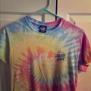 Tie-dye Santa Cruz shirt